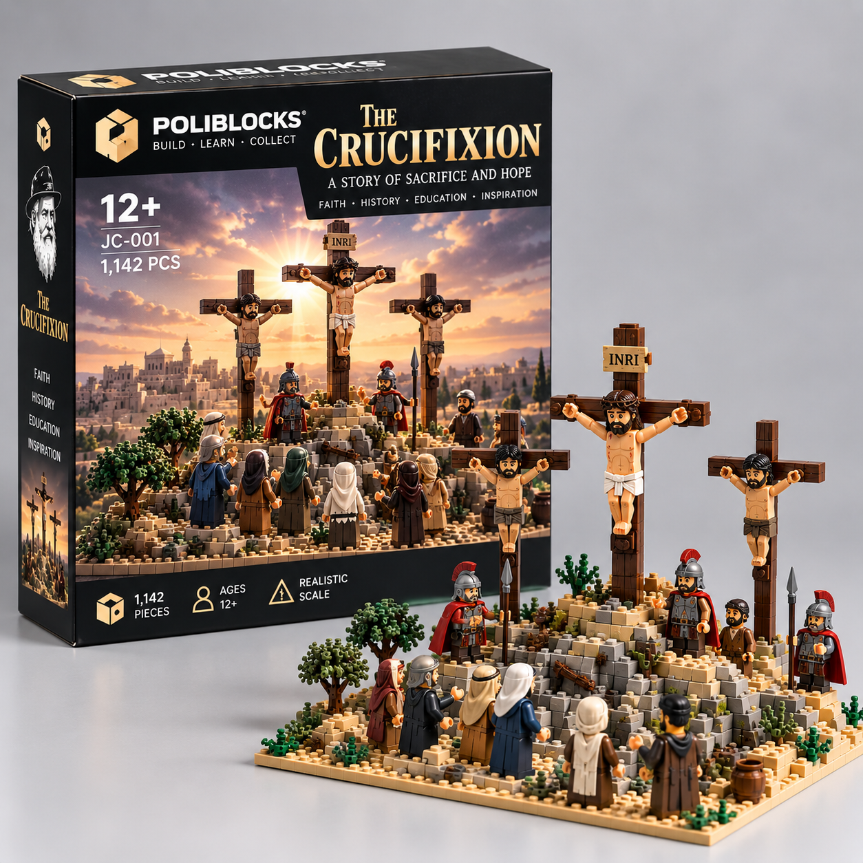 The Crucifixion collector box and completed build
