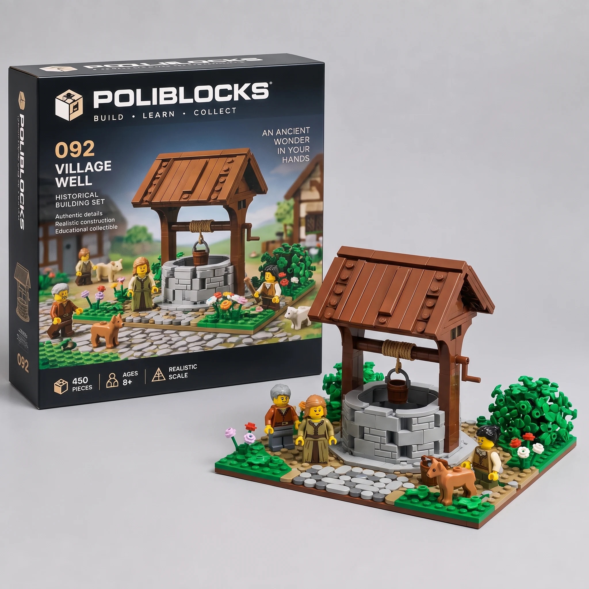 Palestinian Village — Historical collector box